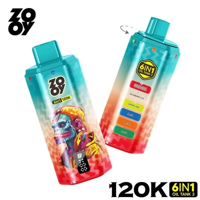 ZOOY WEGGOEDBARE VAPE 6 IN 1 120000PUFFS
